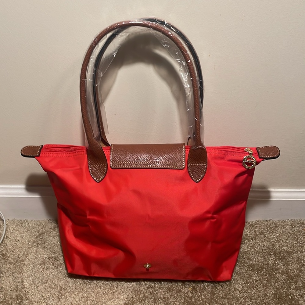 Longchamp foldable red bag - Picture 2 of 5